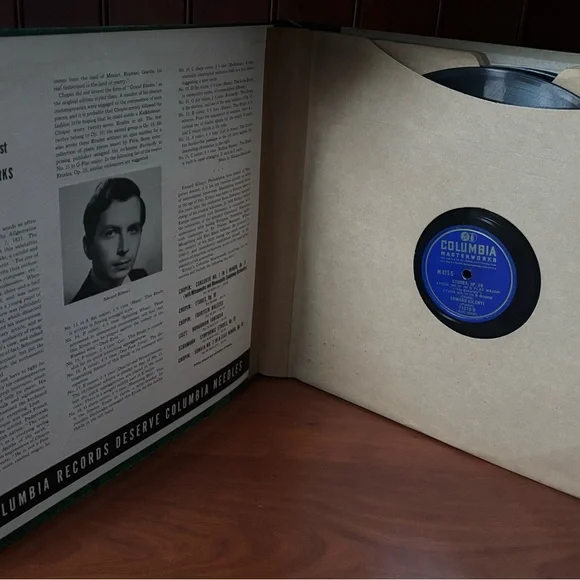 Edward Kilenyi performing Chopin's Études, Op. 25. Columbia Records